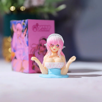 Funny Anime Chest Shaking Car Ornament 6