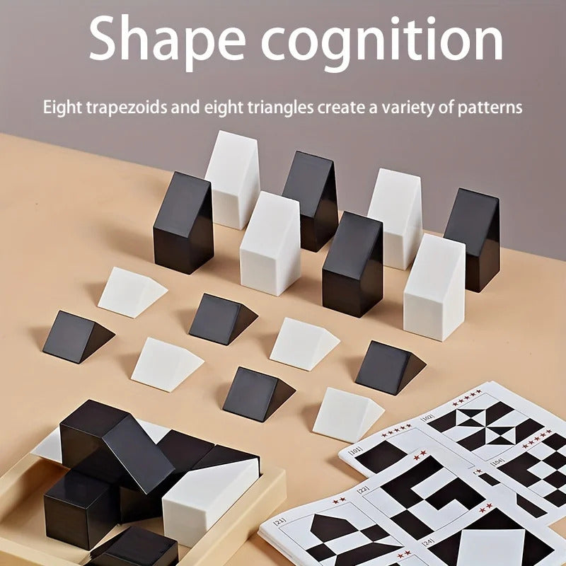 Spatial Thinking Hidden Building Blocks Puzzle Game 6