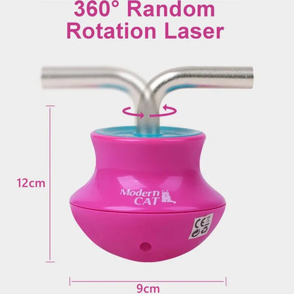 Automatic Cat Laser Toy Tumbler Design 6