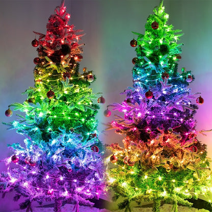 Christmas Tree RGB Lights Smart Bluetooth Control 6