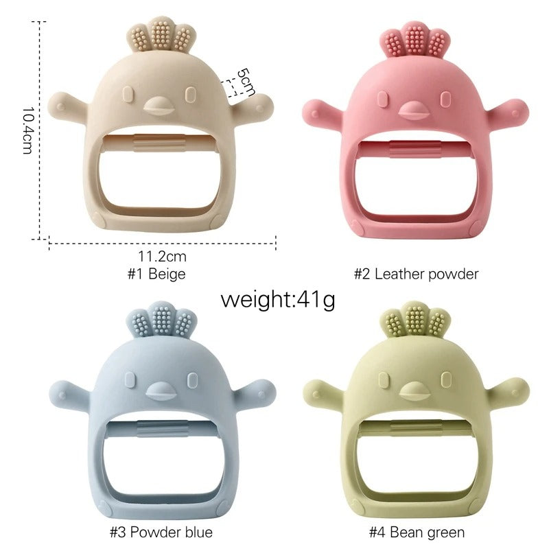 Baby Teether Chick Gloves 6