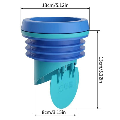 Toilet Flange Wax Ring with Anti-Backflow Valve 6