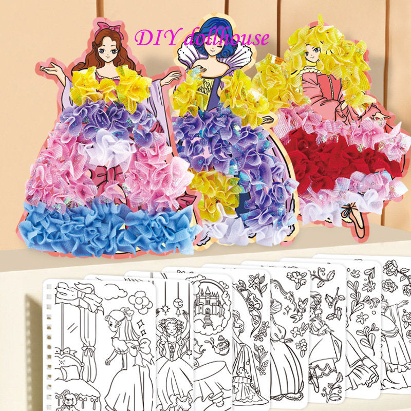 3 in 1 Fashion Design Drawing Book-Set 6