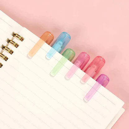 6 Shapes Flownwing Curve Highlighter Flair Pen 6