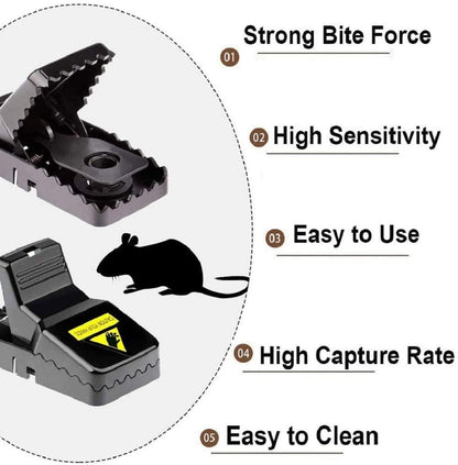 Highly Sensitive Reusable Mouse Trap 6/Pcs 6