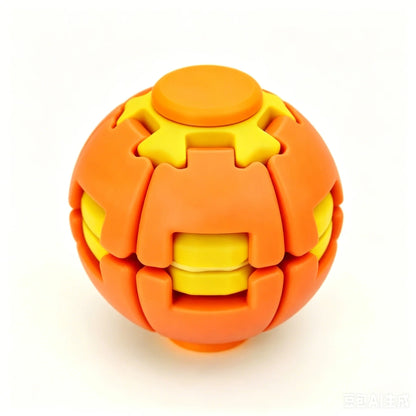 Press-to-Spin Fidget Ball – 3D Printed Sensory Toy 6