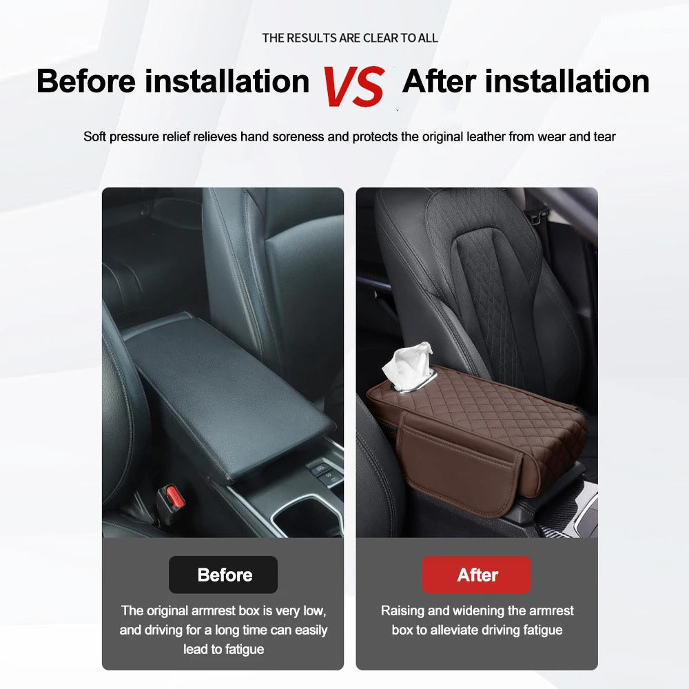 Multi Functional Car Armrest Storage Cover 6