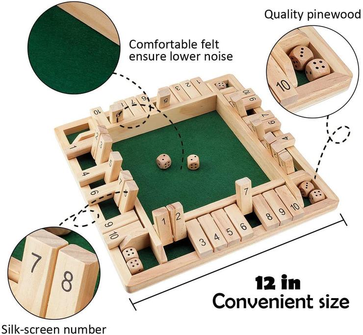 FlipBlock Wooden Board Game 6