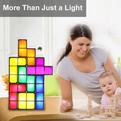Tetris Stackable LED Night Light 5