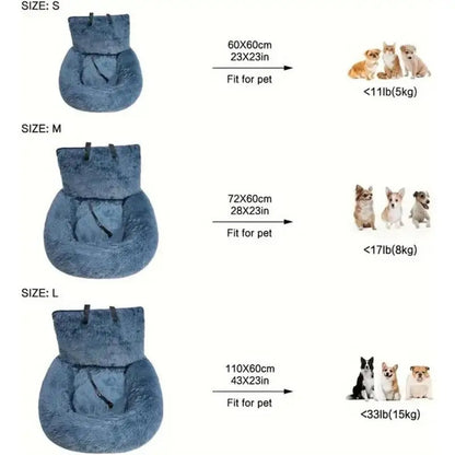 Calming Pet Car Bed 6
