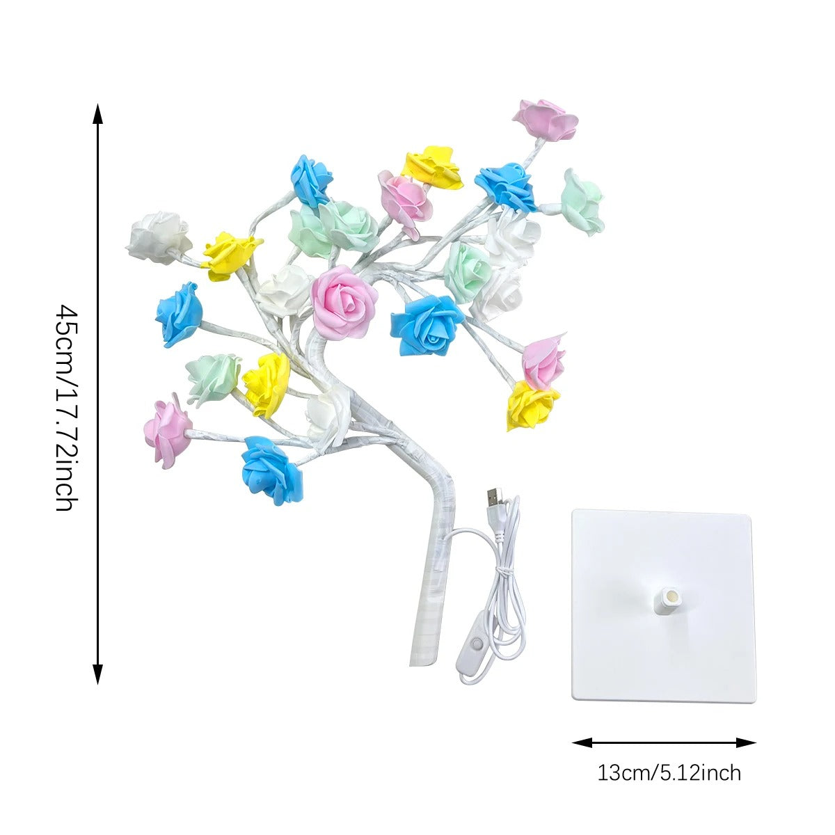 Forever Rose Tree Lamp 6