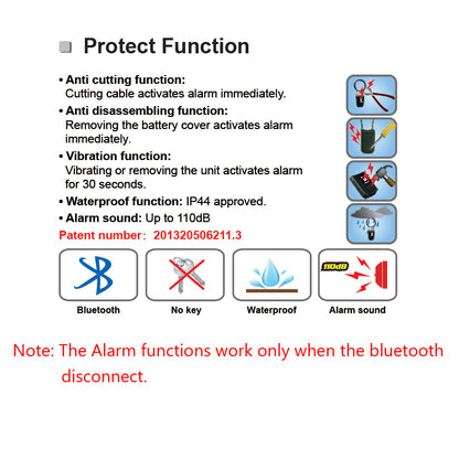 Bluetooth Smart Lock 6