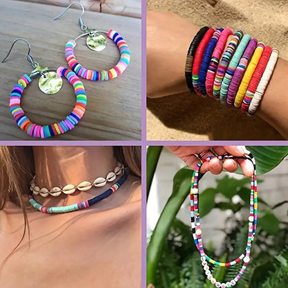 Clay Beads Bracelet Making Kit 6