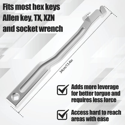 Universal Wrench Extension Tool Torque Wrench Extension Kit 6