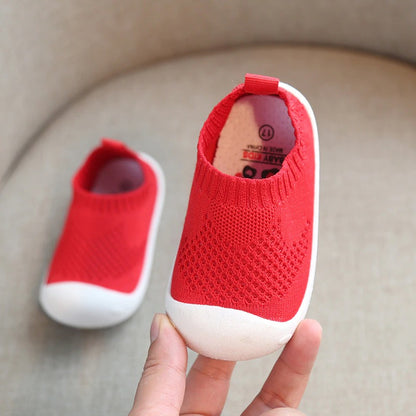 Mesh-Knit Baby Firstwalker Shoes 6
