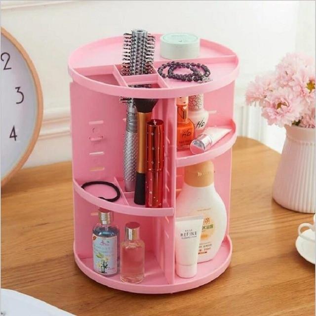 360 Rotating Make-up Organizer 6