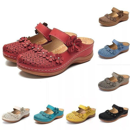 Women's Flower Hollow Out Sandals 6