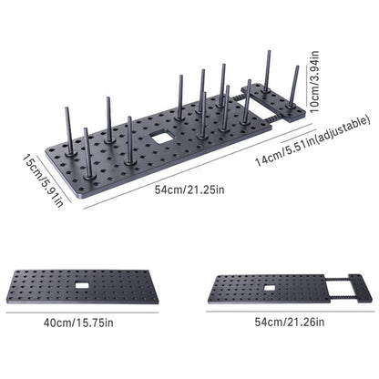 Drawer Retractable Tableware Rack 5