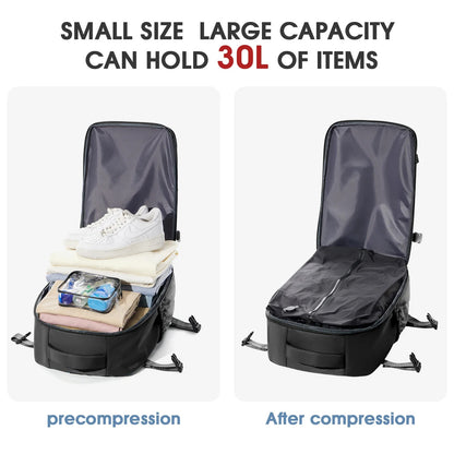 Vacuum Travel Backpack - Large Carry On Bag Flight Approved 6