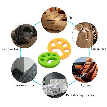 Washing Machine Reusable Pet Hair Remover 6
