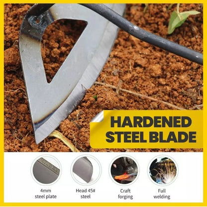 All-steel Hardened Hollow Hoe 6