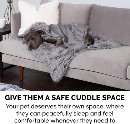 Sofa Plush Calming Dog Blanket 6