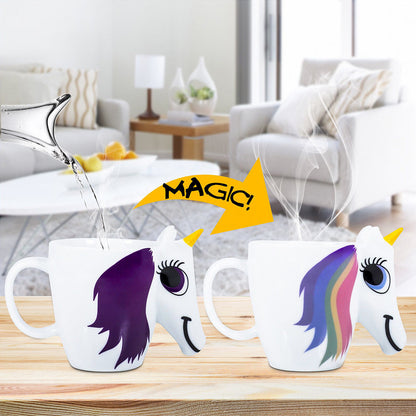 Color Changing Rainbow Unicorn Mug 5