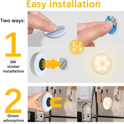 LED Wireless Motion Sensor Night Light 6