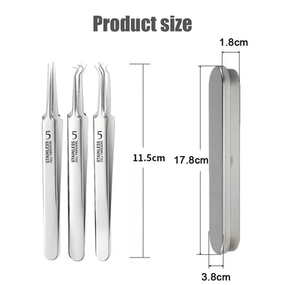 Ultra-Fine Professional Facial Blackhead Remover Tweezers 6