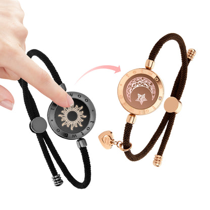 Long Distance Touch Light up&Vibrate Bracelets 6