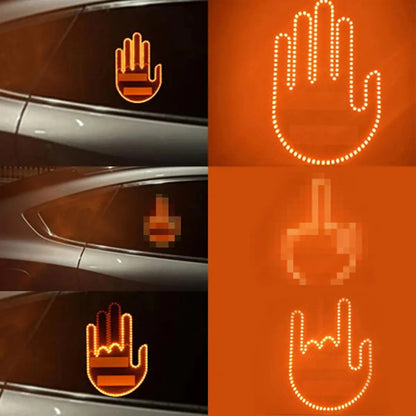 Funny Car Finger Light with Remote 6
