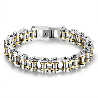 Cool Stainless Steel Men's Biker Chain Bracelet 6