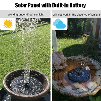 Garden Solar Powered Fountain 6