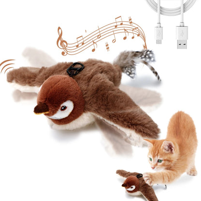 Flap-N-Chirp Interactive Bird Toy for Cats 6