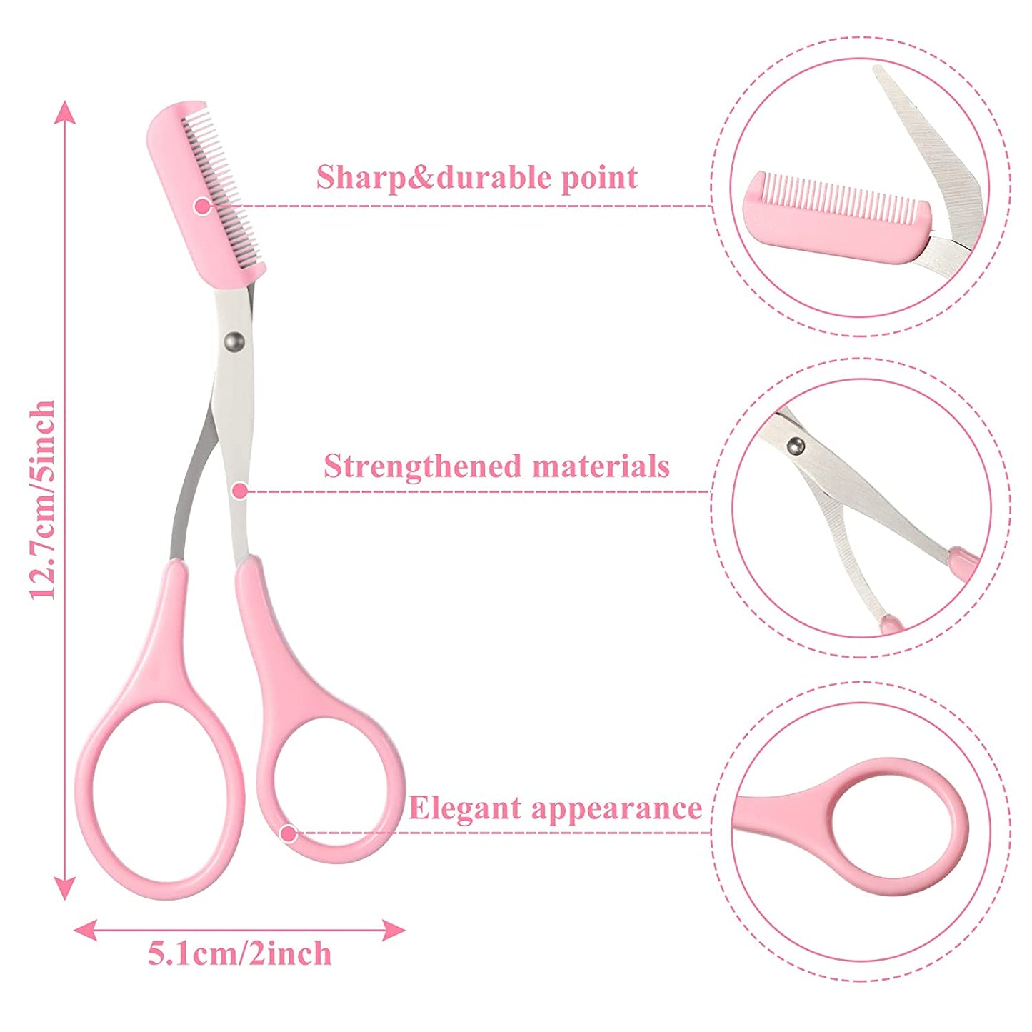 Eyebrow Trimmer Scissor 6