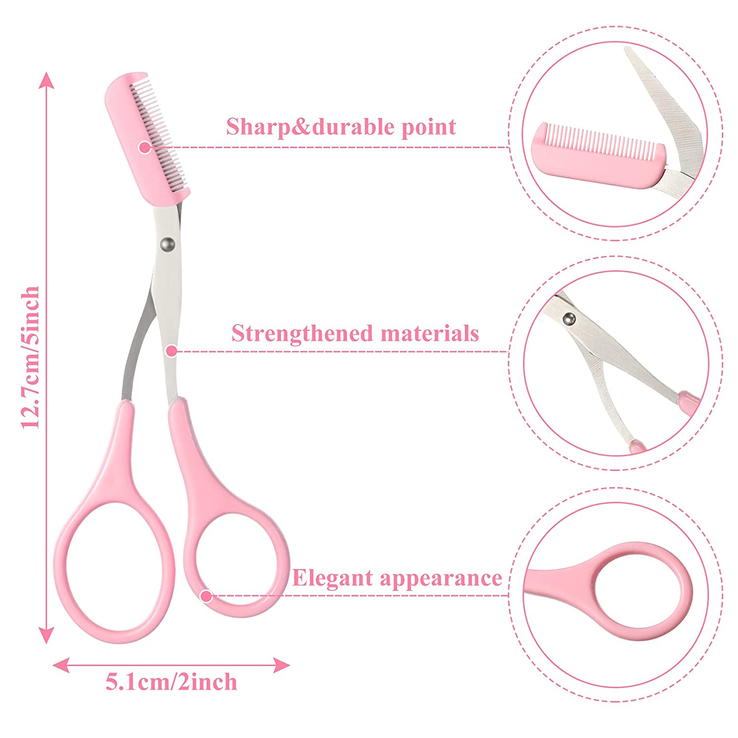 Eyebrow Trimmer Scissor 6