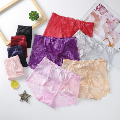 LADIES SILK LACE UNDERWEAR-5pcs 6