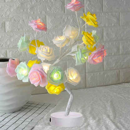 LED Rose Tree Table Lamp 6