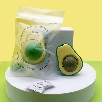 AVOCADO EDIBLE CATNIP WALL BALL 6