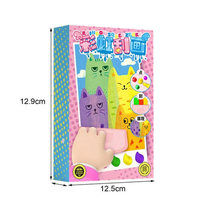 Children's Fun Book Doodle Scratch Toy 6