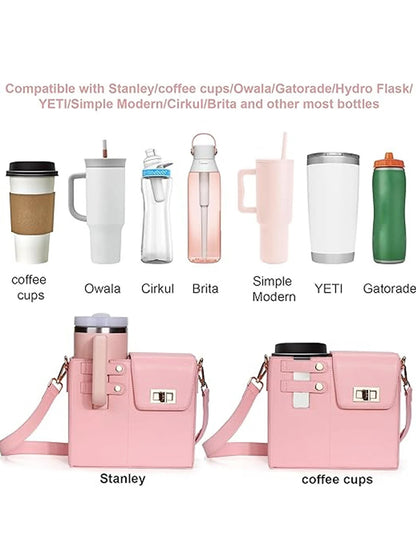 Women's Crossbody Bag with Water Bottle Holder – Stylish & Functional for Sports, Travel, and Daily Use 6