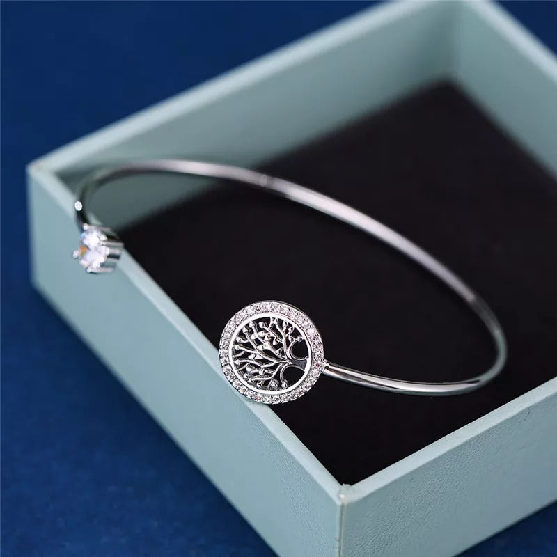 Zircon Stone Bracelet "The Tree of Life" 6