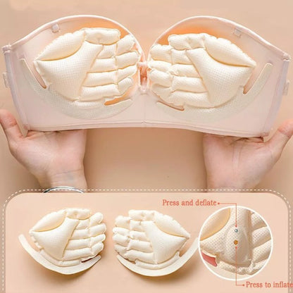 Strapless Front Cross Lift Bra 6