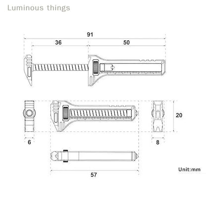 Compact Titanium Multitool 6