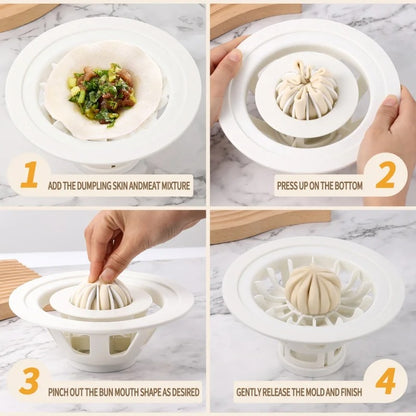 Flower Shaped Bun & Dumpling Machine 6