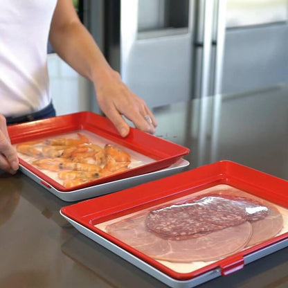 Creative Food Preservation Tray- 4Pcs 6