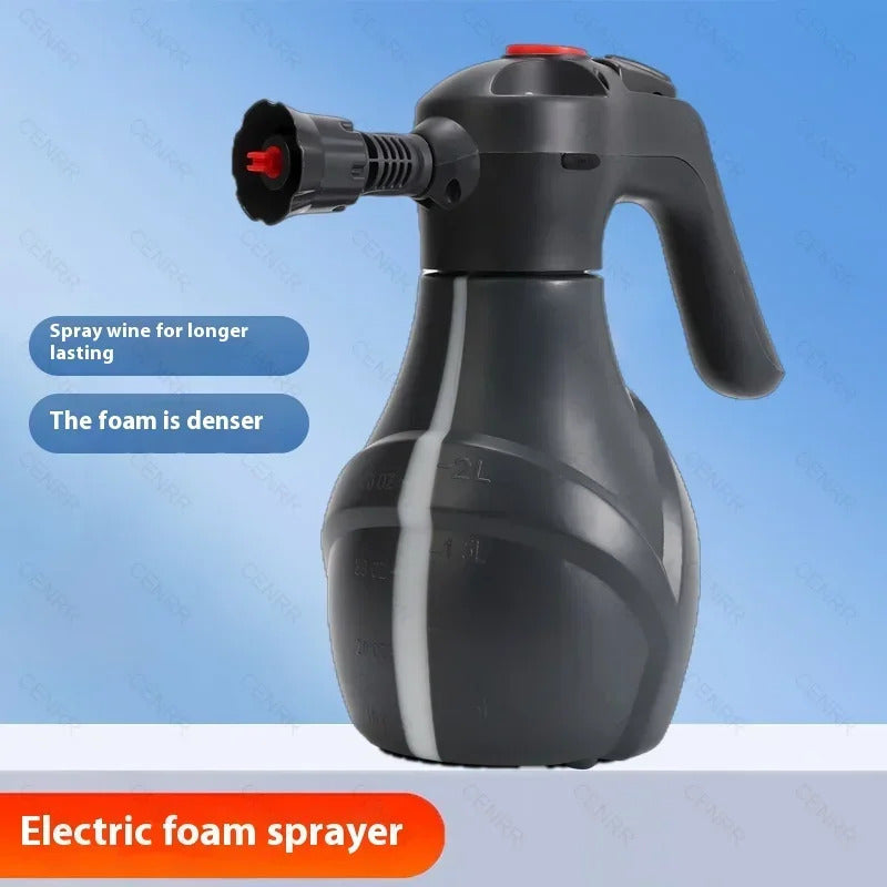 Car Wash Rechargeable Cordless Electric Foam Sprayer 6