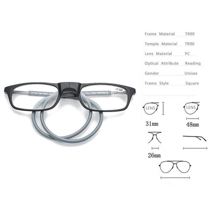 Retractable Magnetic Reading Glasses 6