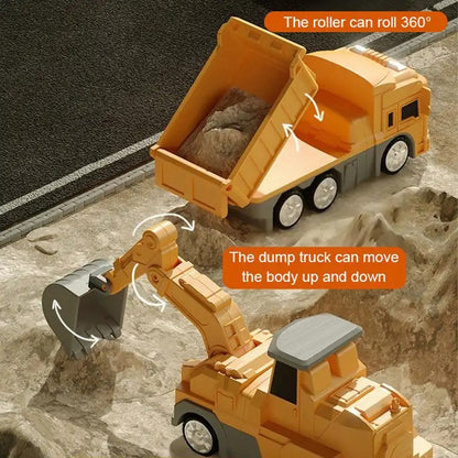 Magnetic Transform Engineering Car Assembled Toys 6