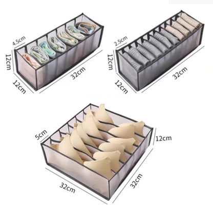 Closet Underwear Organizer- 3 SETS 6
